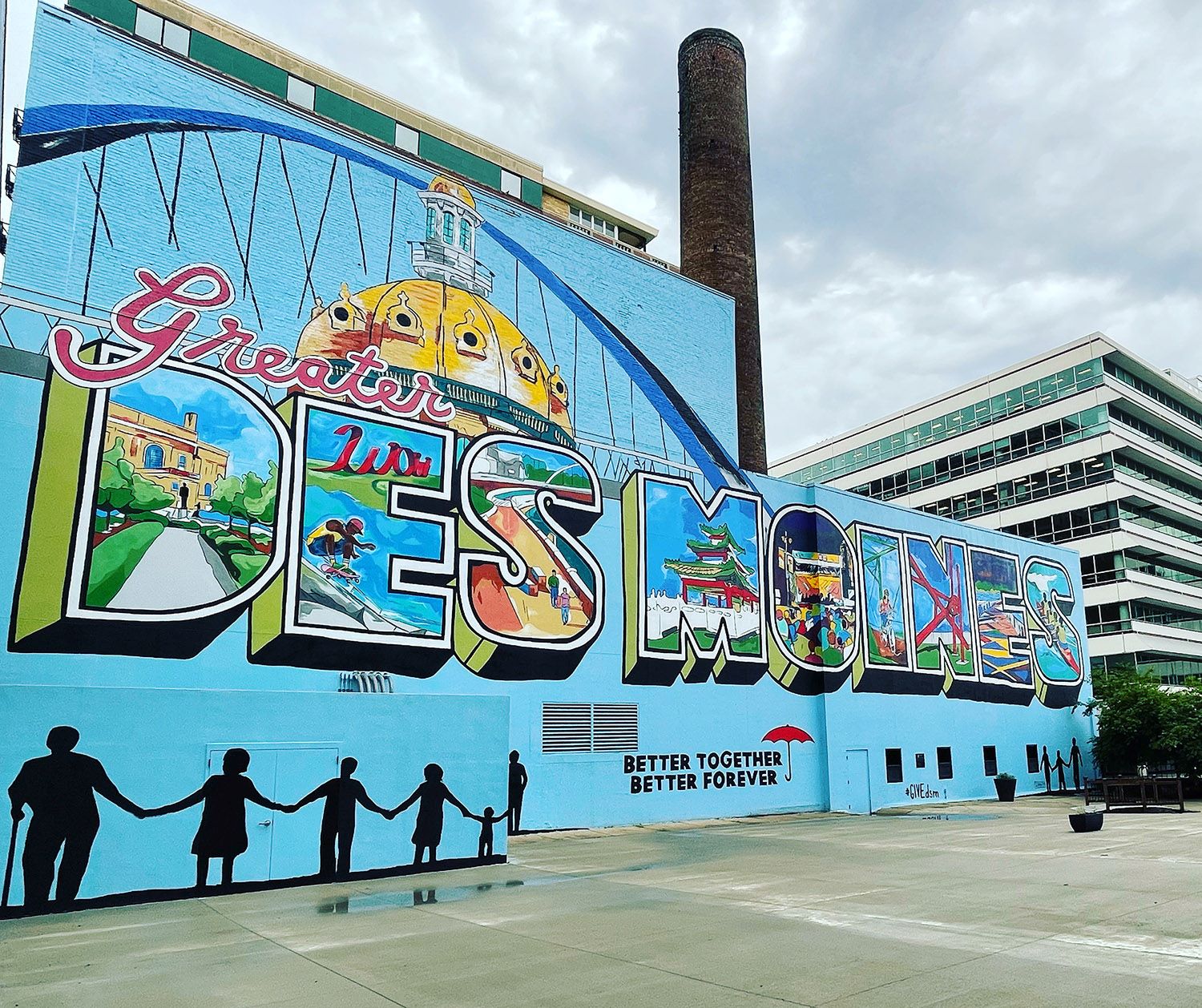 Des Moines Mural