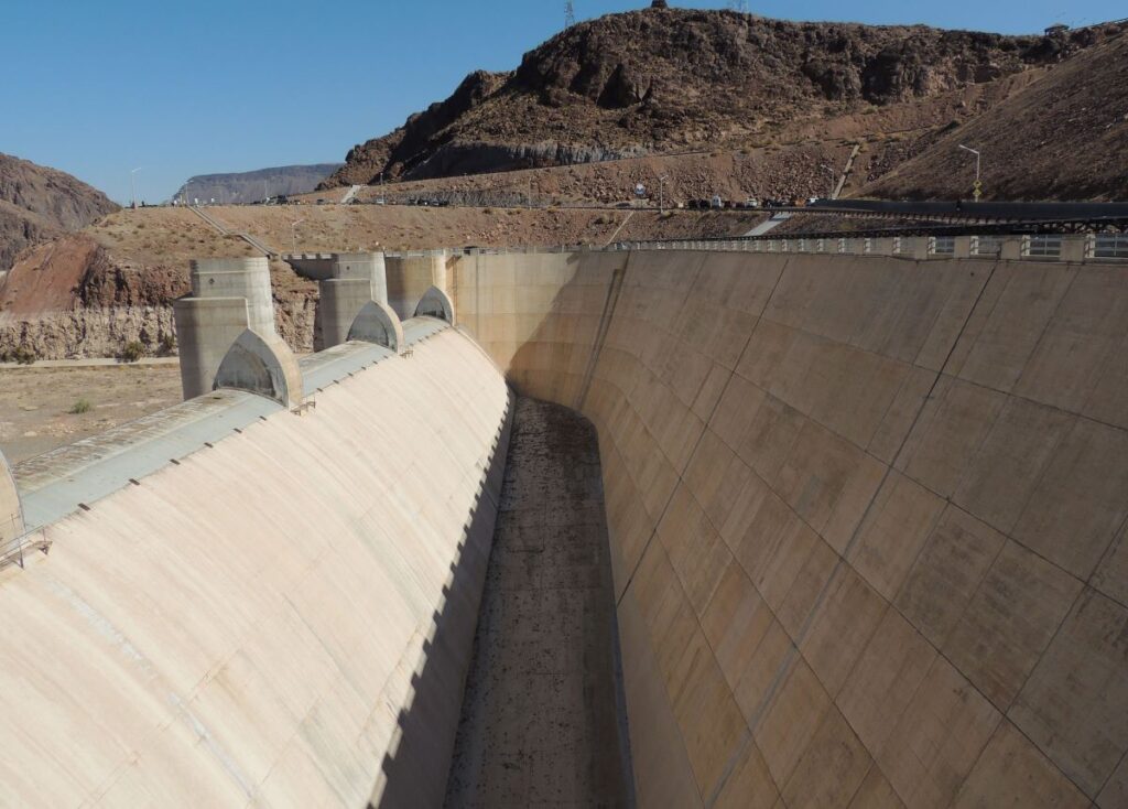 Hoover Dam Spillway