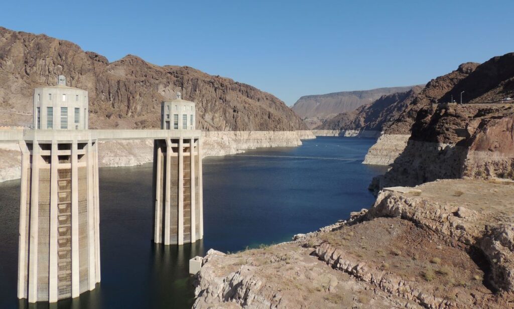 Hoover Dam Water Intake Towers
