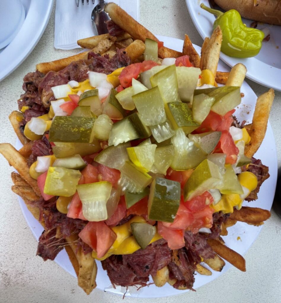 Red House BBQ Pastrami Fries