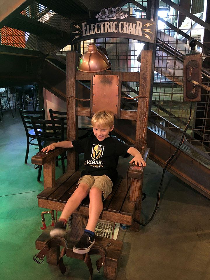 Electric Chair at Rickety Cricket Brewing