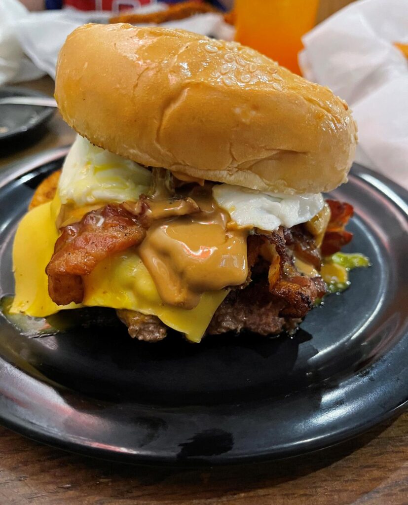 Undead Elvis at Zombie Burger